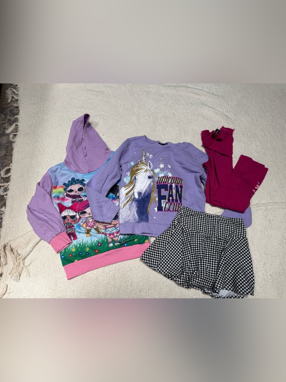 Bundle of four items mixed brands size Small 6-7
